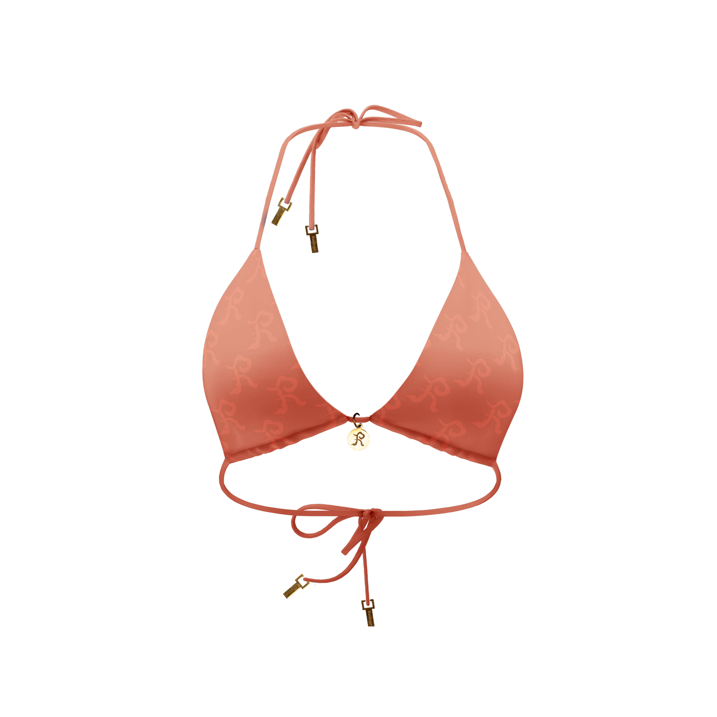 Peach Bikini Top