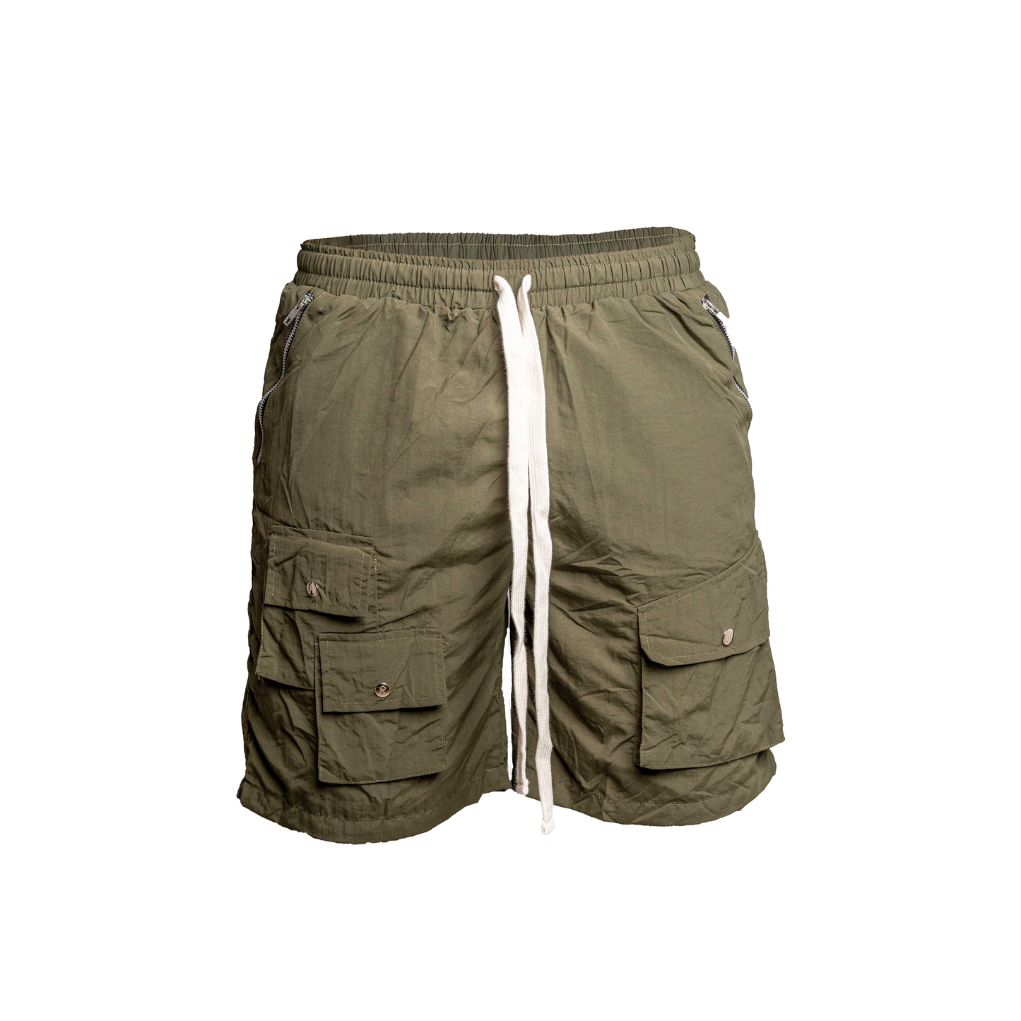 Olive Cargo Shorts