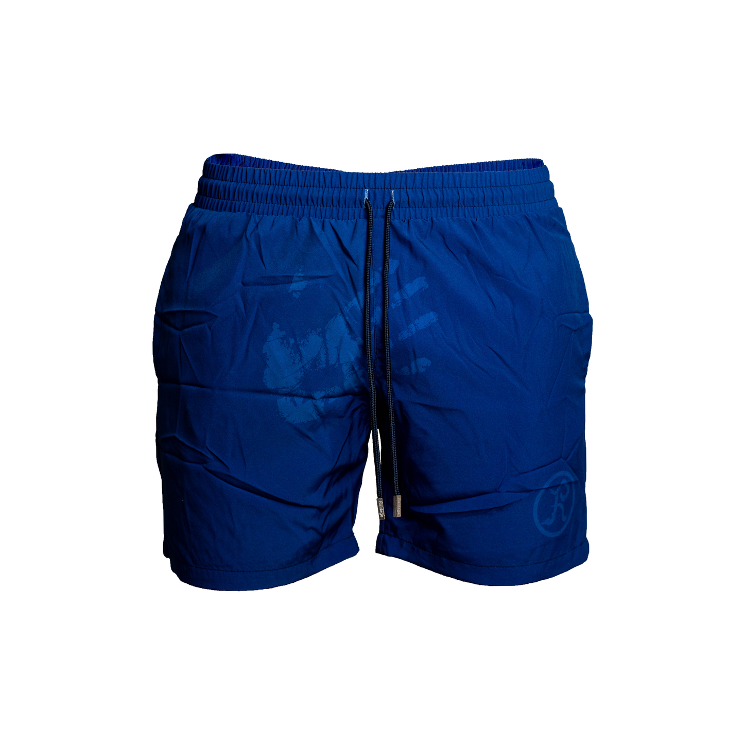 Navy Handprint Swimming Shorts