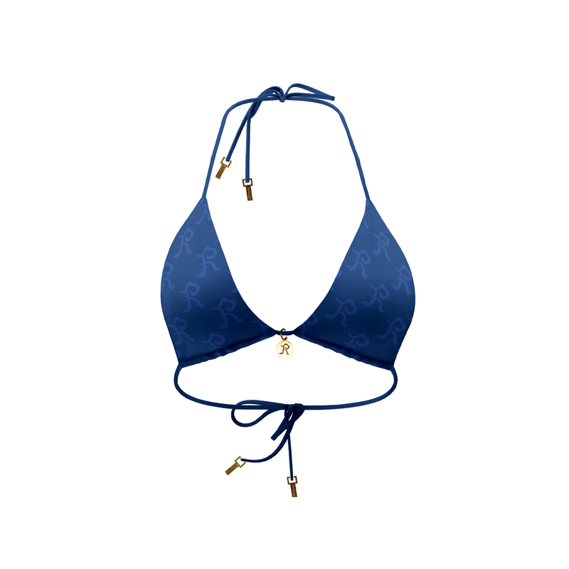 Navy Bikini Top