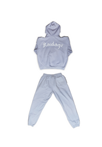Men Handprint Tracksuit- Grey