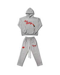 Lipstick Embroidered Tracksuit