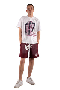 Raidage Adam & Eve Tee - Burgundy