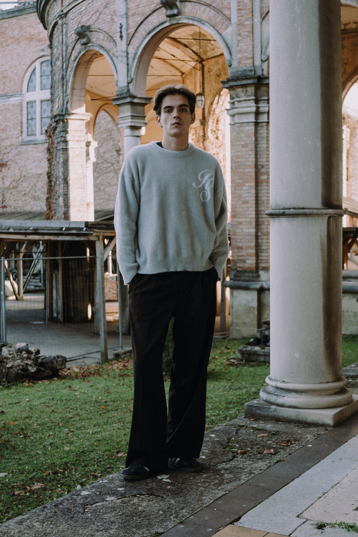 RS Mohair Sweater - Gray