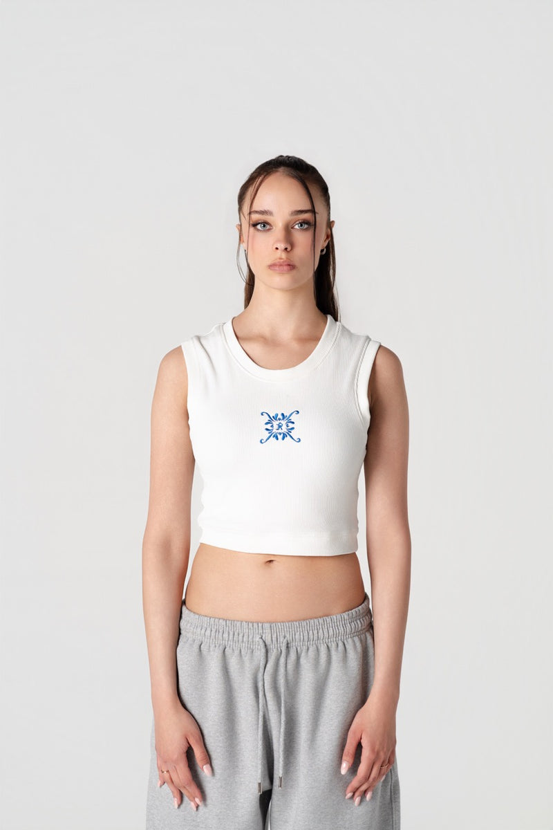 Tile Crop Top