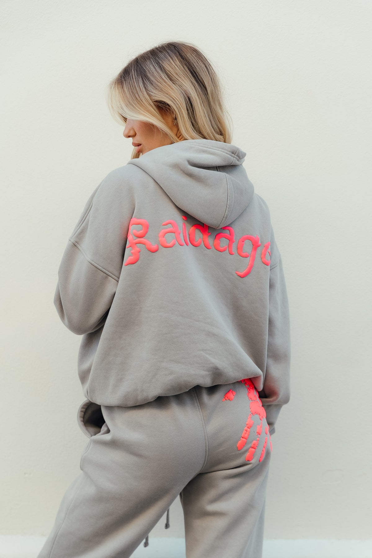 Handprint Tracksuit - Grey