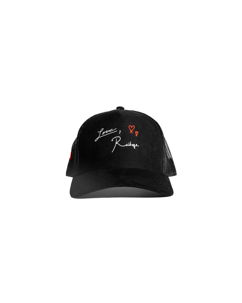 Love Raidage Hat Black