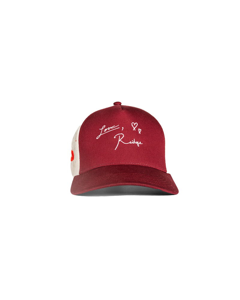 Love, Raidage Hat Burgundy