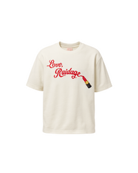Lipstick Tee - White