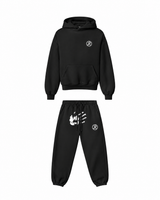 Handprint Tracksuit - Black