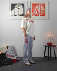 Lipstick Tee - White