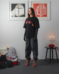 Lipstick Tee - Black