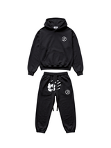 Handprint Tracksuit - Black