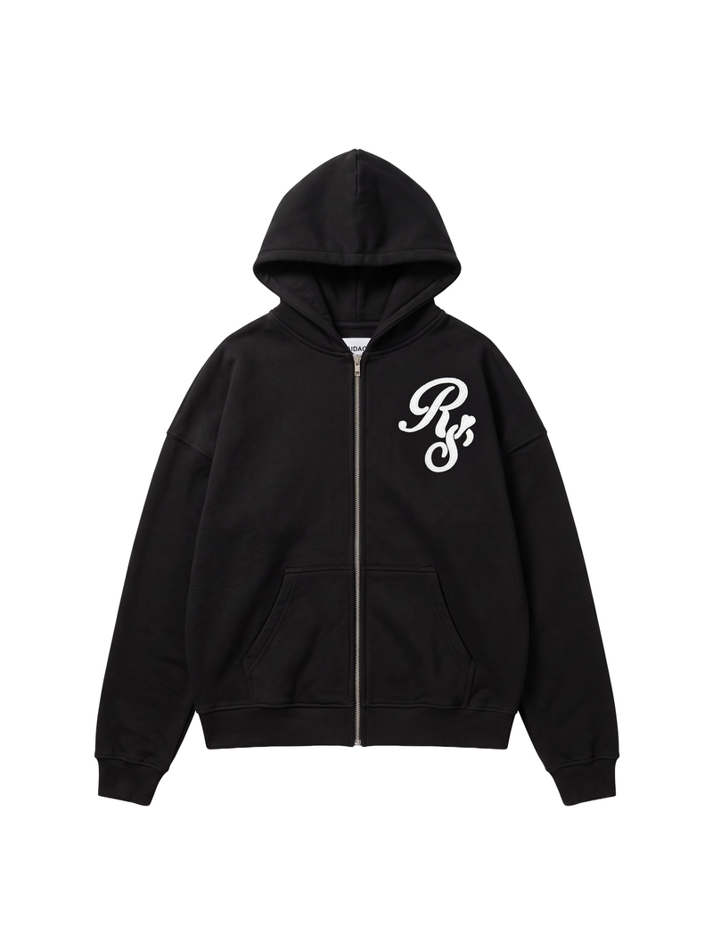 RS Zip Hoodie - Black